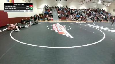 190 lbs Cons. Round 2 - Trey Hamilton, Natrona County vs Easton Albins, Kemmerer