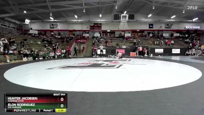133 lbs Cons. Round 4 - Hunter Jacobsen, Chadron State vs Elon Rodriguez, UW-Parkside