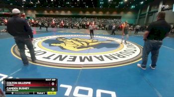 165 lbs Champ. Round 1 - Camden Bushey, Casa Grande vs Colton Gillespie, Madras