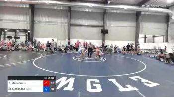 77 kg Prelims - Giovani Macario, Easton Gold Medal vs Malakai Mcconaha, Gunston Wrestling Club