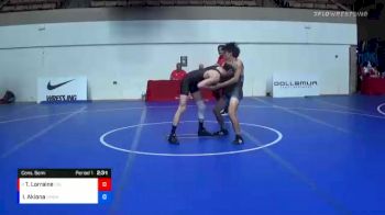 126 lbs Cons. Semi - Tristen Lorraine, California vs Ian Akiona, Grace M Davis High School Wrestling