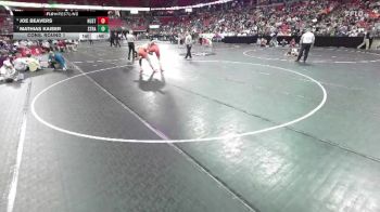 D3-150 lbs Cons. Round 1 - Joe Beavers, Hustisford vs Mathias Kaiser, Stratford