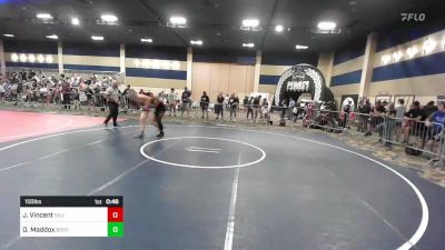 150 lbs Consi Of 32 #2 - Jayden Vincent, Silverback WC vs Oakley Maddox, Brothers Of Steel