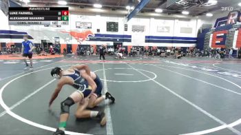 138 lbs Cons. Round 2 - Luke Farwell, Eleanor Roosevelt vs Alexander Navarro, Birmingham Charter