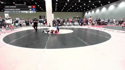 113 lbs Cons. Rd Of 32 - Luka Chavez, Mile High Wrestling Club vs Alexander Muns, Leopard Wrestling Club