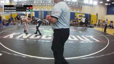 165 lbs Round 3 (8 Team) - Marcus Bouie, VSUS Athletics RTC vs Dylan Leamon, Buchholz