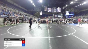 106 lbs Cons 32 #2 - Bryce Schnelzer, Virginia vs Max Francisco, Alaska