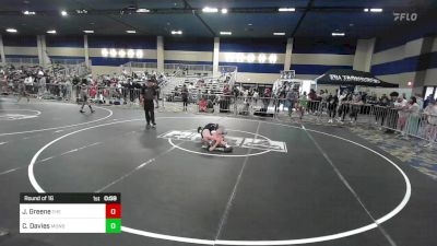 102 lbs Round Of 16 - Jj Greene, The Empire vs Carson Davies, Monster Garage