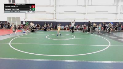 J-75 lbs Round Of 32 - Logan Thomas, NJ vs Parker Falcone, PA