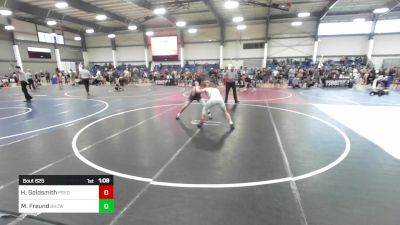 132 lbs Quarterfinal - Hayden Goldsmith, Predator WC vs Max Freund, Show Low
