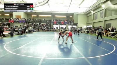 157 lbs Consi Of 4 - Louis Soracco, Fairfield Warde vs Emrick Henry, Danbury