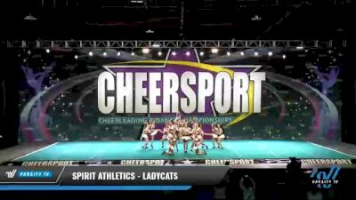 Spirit Athletics - LadyCats [2021 L6 Senior - XSmall Day 1] 2021 CHEERSPORT National Cheerleading Championship