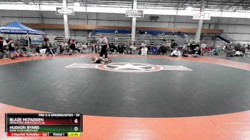 50 lbs Cons. Round 3 - Blaze McFadden, Middleton Wrestling Club vs Hudson Byard, Kuna Klub Wrestling