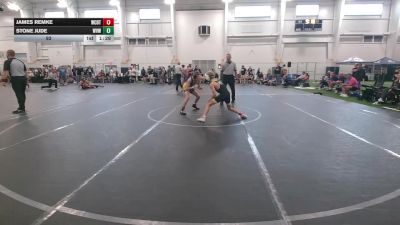 92 lbs Round 7 (8 Team) - James Remke, Wrecking Crew Demolition Team vs Stone Jude, West Virginia Wild