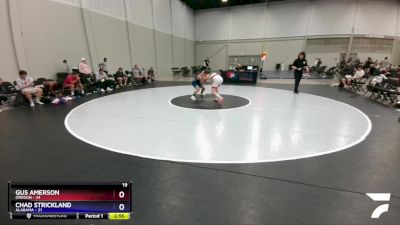 145 lbs Placement Matches (8 Team) - Gus Amerson, Oregon vs Chad Strickland, Alabama