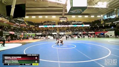 215 lbs Cons. Round 2 - Denali Schijvens, Juneau-Douglas HS vs Rocco Piazza, Ketchikan High School