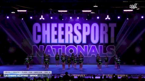 LA Cheerz Allstarz - Shock [2026 L1 Youth - Flex - D2 - Medium Day 2] 2026 CHEERSPORT National All Star Cheerleading Championship
