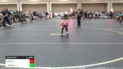 57 lbs Consi Of 8 #2 - Raiden Bunn, Victory WC-Central WA vs Logan Chang, Lawc