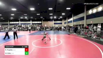 88 lbs Consi Of 8 #1 - Raidyn Pugsley, Southern Idaho WC vs Wyatt Eddy, Chain Wr Ac