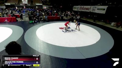 115 lbs Round 3 (16 Team) - Rocio Chavez, CMWA-FR vs GraceLynn Morris, NAWA-FR