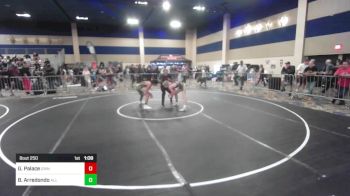 123 lbs Quarterfinal - Gavin Palace, Grindhouse WC vs Braelyn Arredondo, All In Wr Ac