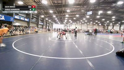 120 lbs Rr Rnd 3 - Zack Rehak, TDWC Maniacs Blue - HSB vs Gable Hargrove, MF Dynasty - HSB