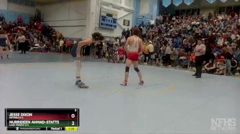 150 lbs Quarterfinal - Nurrideen Ahmad-Statts, Lake Forest H S vs Jesse Dixon, Smyrna H S