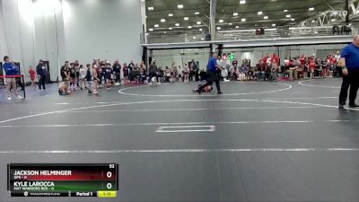 52 lbs Round 1 (4 Team) - Jackson Helminger, GPS vs Kyle LaRocca, Mat Warriors Red