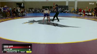 215 lbs Semis (4 Team) - Merik Davis, Waconia vs Victor Lee, Dassel-Cokato-Litchfield