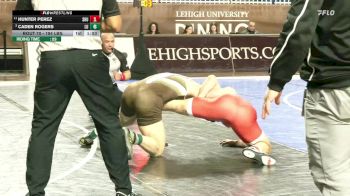 184 lbs Quarterfinal - Hunter Perez, Sacred Heart vs Caden Rogers, Lehigh