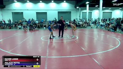 106 lbs Placement Matches (16 Team) - Oliver Lange, Iowa vs Malachi Pettis, Washington