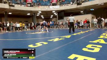 165 lbs Champ. Round 3 - Mark Aeschliman, Metamora Township vs Jacob Becker, Vernon Hills