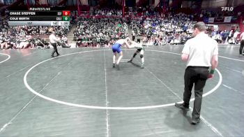 157 lbs D1/d2/d3 Finals (sat 3:00 P.m.) - Cole Berth, Coleman vs Chase Steffen, Saint Croix Falls