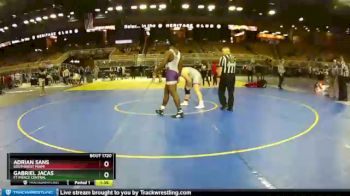 285 lbs Quarterfinal - Adrian Sans, Southwest Miami vs Gabriel Jacas, Ft Pierce Central