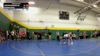 138 lbs Champ. Round 2 - Carsten Branstetter, Galion vs Madison Smith, Findlay
