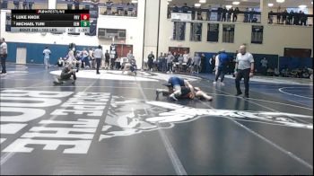 152 lbs Quarterfinal - Luke Knox, Perkiomen Valley vs Michael Turi, Wyoming Seminary