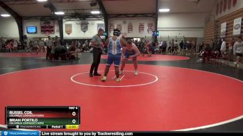 285 lbs Round 1 - Russel Coil, Columbus Community/WMU vs Brian Portilo, Columbus Community/WMU