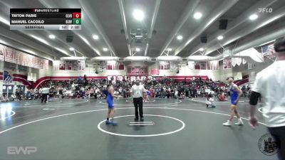 106 lbs Semifinal - Triton Paris, Clovis vs Manuel Cacoilo, Gilroy