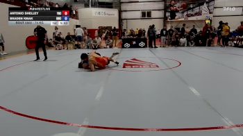 74 kg Cons. Round 4 - Antonio Shelley, Yellowjacket Wrestling Club vs Braden Kmak, MontCo Wrestling Club