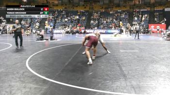184 lbs Quarterfinal - Jaden Bullock, Virginia Tech vs Tomas Brooker, Appalachian State