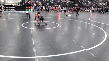 120 lbs Cons. Round 3 - Jax Herring, Southwest Valley vs Ben Waddell, Southwest Valley