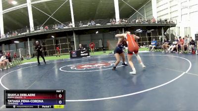 124 lbs Round 1 (8 Team) - Shayla DeBlaere, North Dakota vs Tatiana Pena-Corona, Tennessee