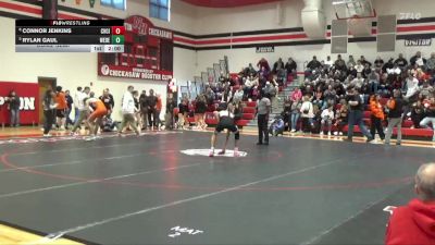 138 lbs Cons. Semi - Connor Jenkins, Charles City vs Rylan Gaul, West Delaware, Manchester