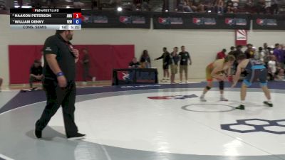 74 kg Cons. Semis - Haakon Peterson, Askren Wrestling Academy vs William Denny, Victory Elite Wrestling