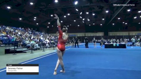 Delaney Fisher - Floor, Georgia Elite - 2020 Tampa Bay Turner's Invitational
