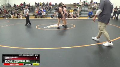 JV-3 lbs Round 4 - Brayden Swearinger, Cedar Rapids Kennedy vs Garrett Towers, Urbandale