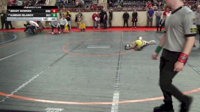 55_B lbs Consolation - Brody Bowers, Armstrong vs Ilimdar Islamov, Baldwin