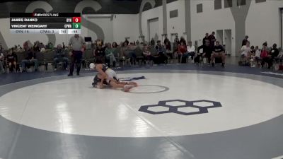 90 lbs Round 4 (6 Team) - James Danko, Dynasty vs Vincent Weingart, CP Wrestling Academy