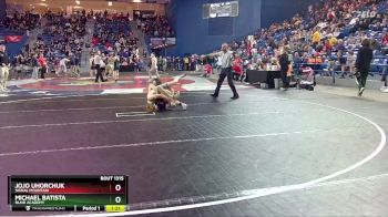 113 lbs Champ. Round 3 - JoJo Uhorchuk, Signal Mountain vs Michael Batista, Blair Academy