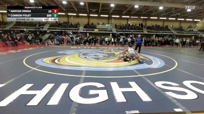 165 lbs Round Of 16 - Adryan Urena, La Salle Academy vs Connor Foley, Barrington